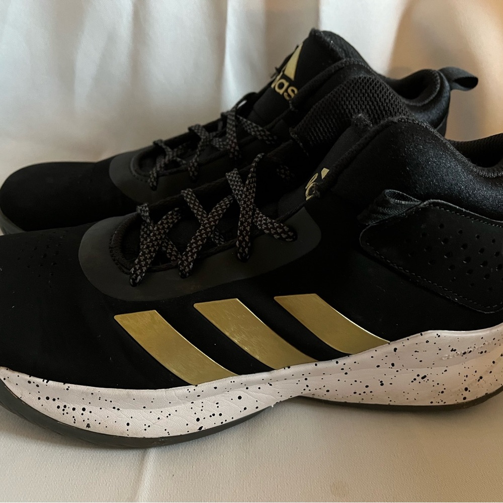 adidas Black and Gold Sneakers